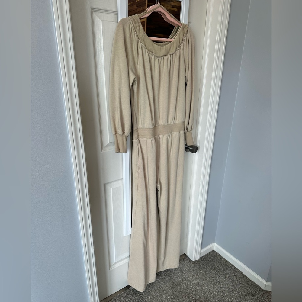 FLAW🤎FP Movement One To Beat Onesie XS Tan NWOT - Picture 5 of 10